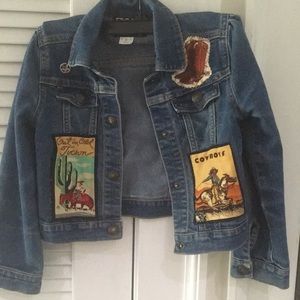 Cyndy Love youth 5 Cowboy Jean jacket